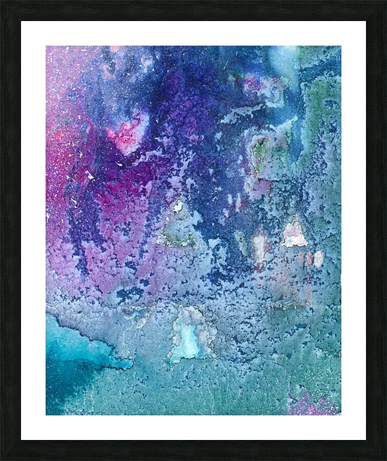 Mystical oceanic patterns two Picture Frame print