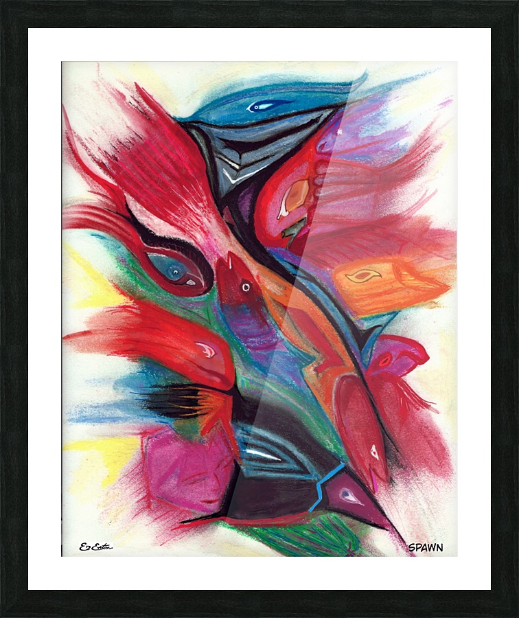 spawn  Framed Print Print