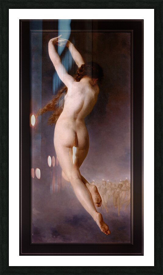 Letoile Lost by William-Adolphe Bouguereau Picture Frame print