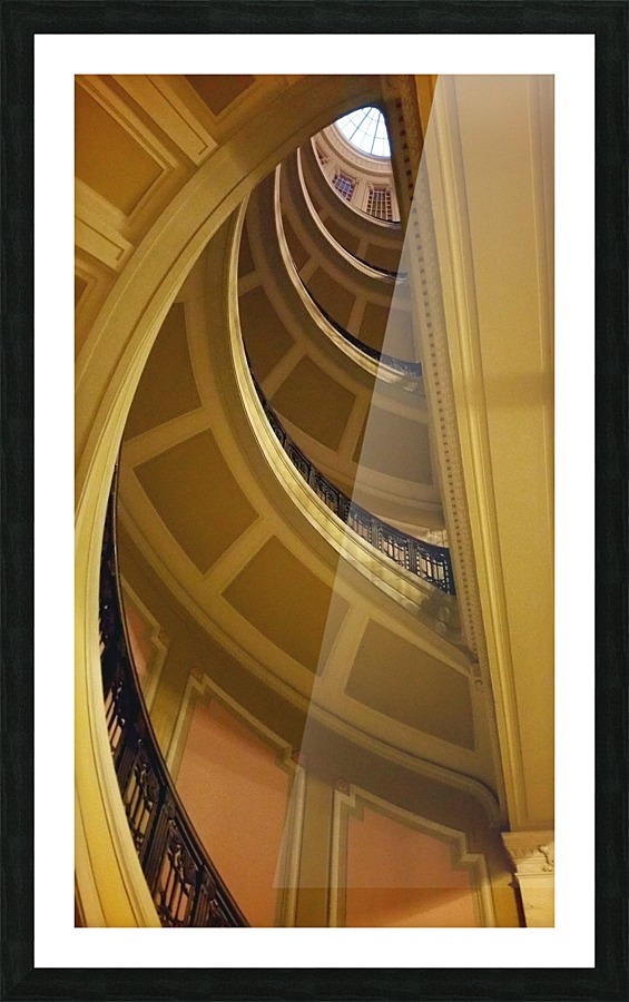 Staircase to heaven Picture Frame print
