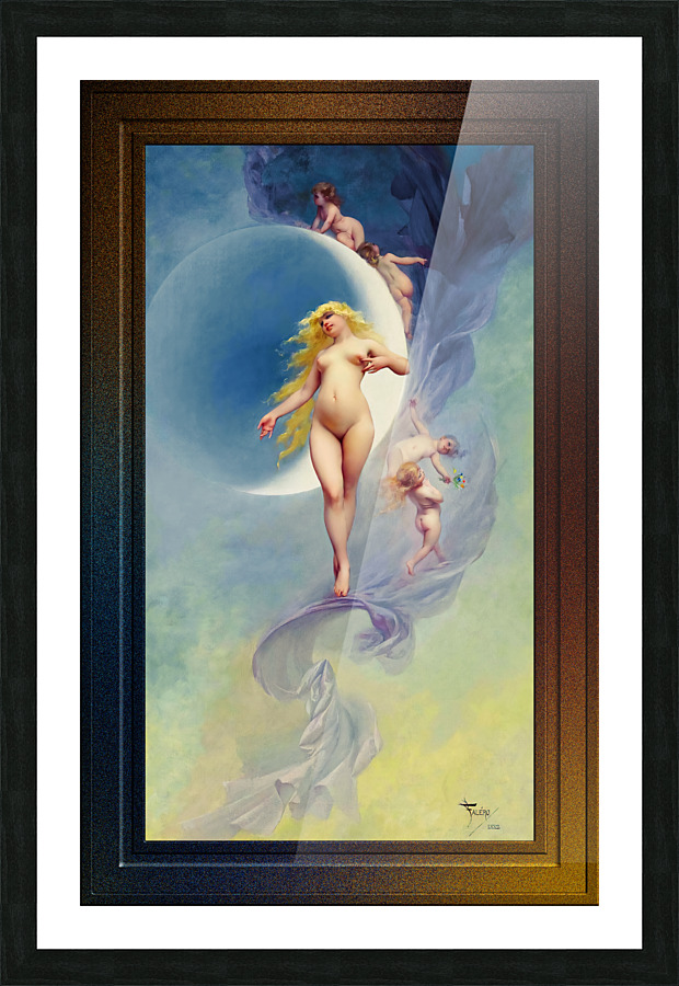 The Planet Venus by Luis Ricardo Falero Fine Art Old Masters Reproduction Picture Frame print