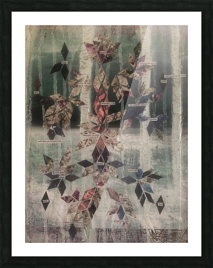 Sage Woods Picture Frame print