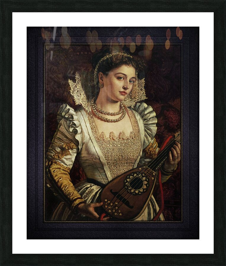 Bianca by William Holman Hunt	 Picture Frame print