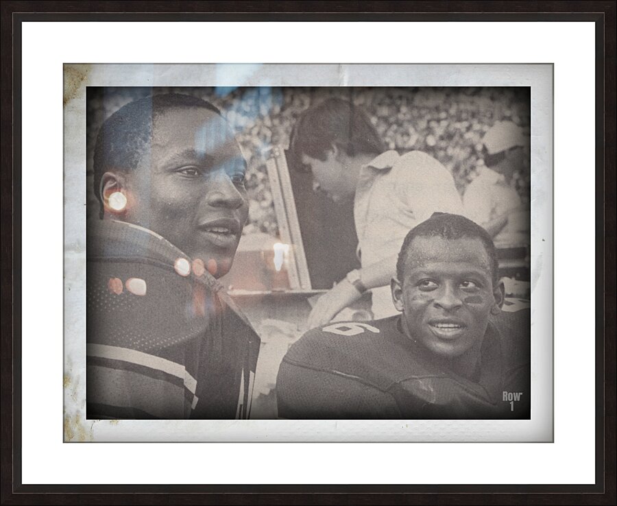1982 Bo Jackson Auburn Football Photo Art Picture Frame print