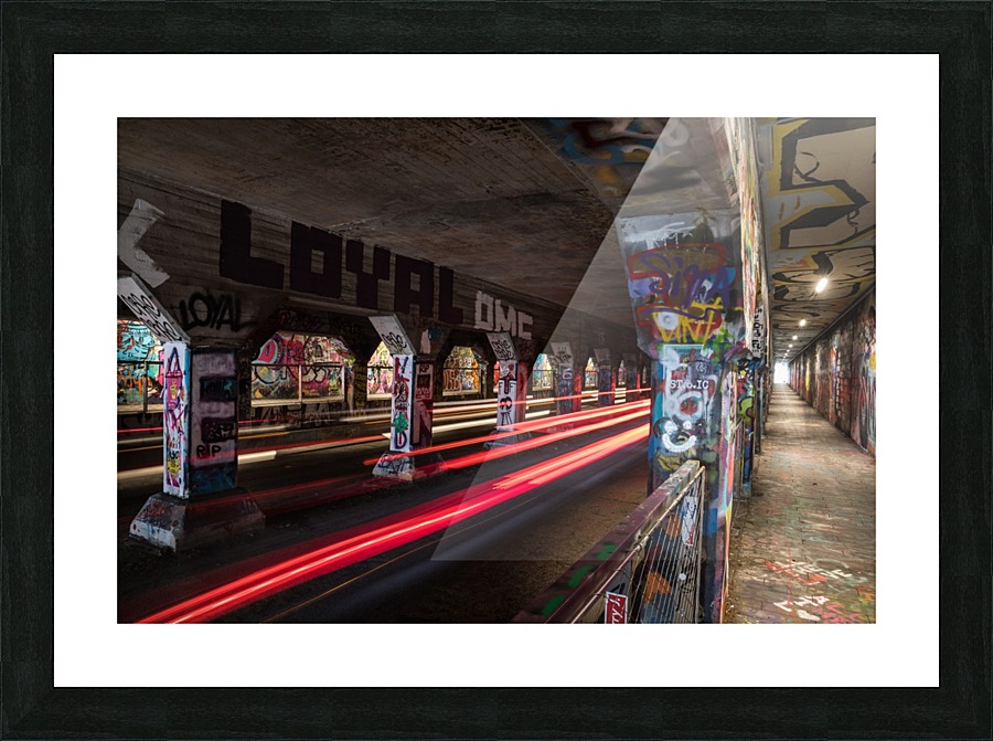 Krog Street Tunnel   Atlanta GA 0145 Picture Frame print