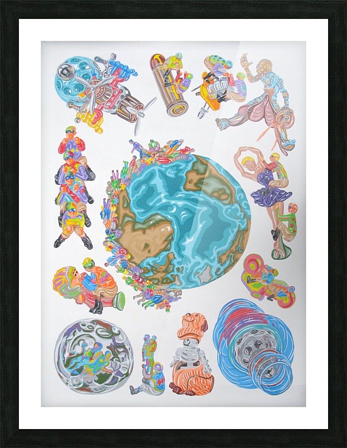 1002 Picture Frame print