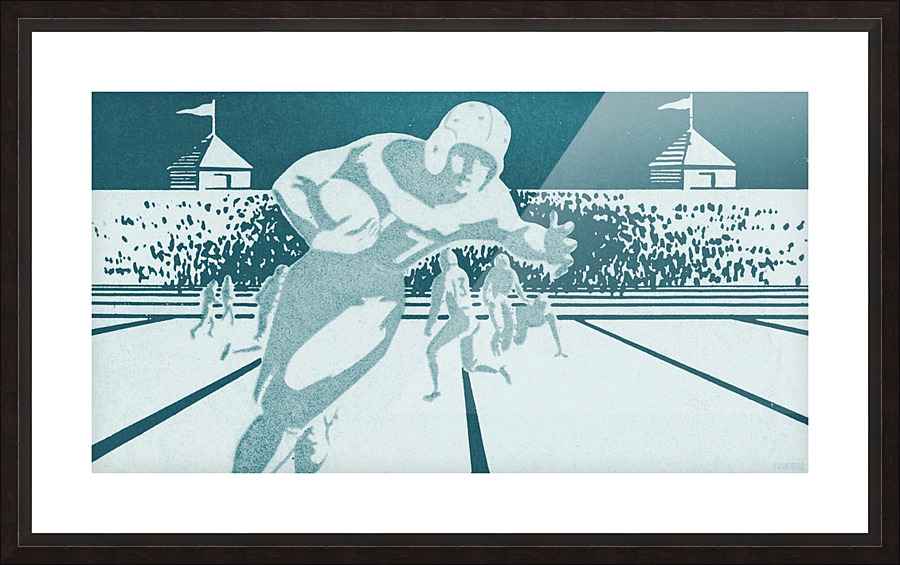 Football Art_Football Poster_Best Football Posters_Fine Art Picture Frame print