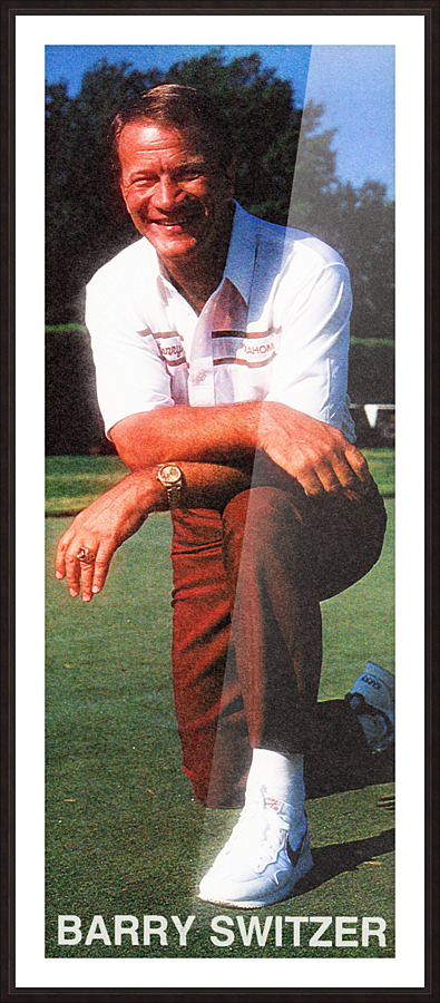 Barry Switzer Photo Poster Picture Frame print