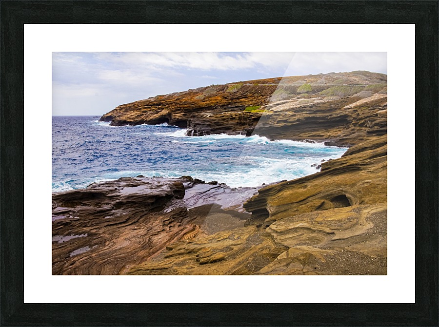 Lanai Lookout   Oahu Hawaii 07985 Picture Frame print