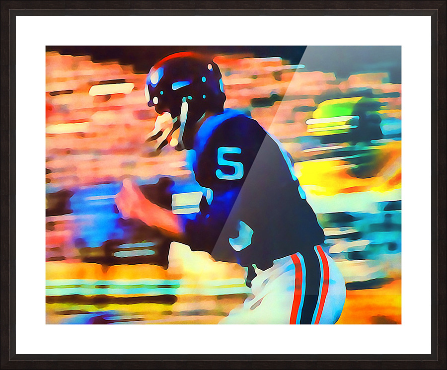 Football Flash  Framed Print Print