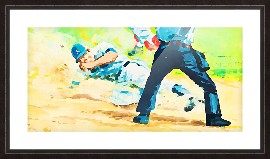 Safe at Home Picture Frame print