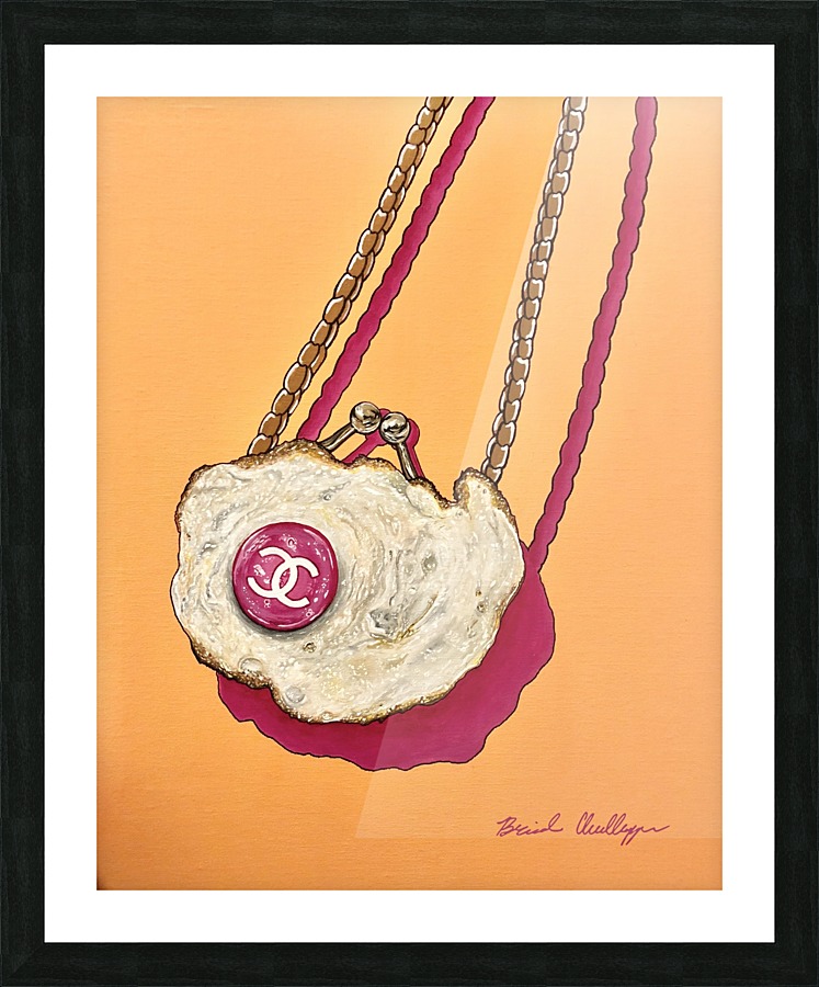 Chanel Fried Satchel Picture Frame print