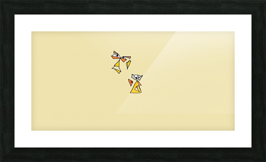 Faces Picture Frame print