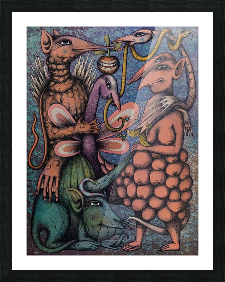 Adam and Eve_1591349266.4911 Picture Frame print