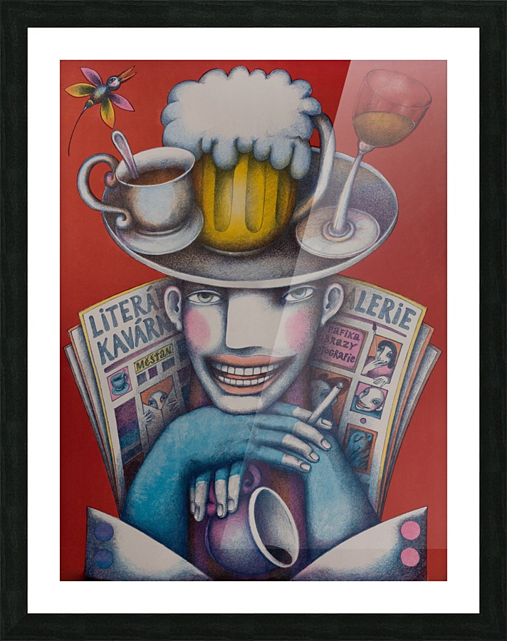 Lithography K43 Picture Frame print