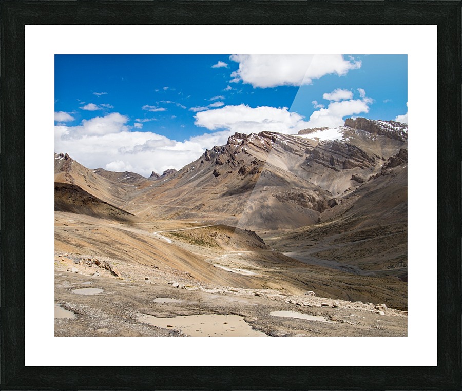 Nakee La Pass  Picture Frame print