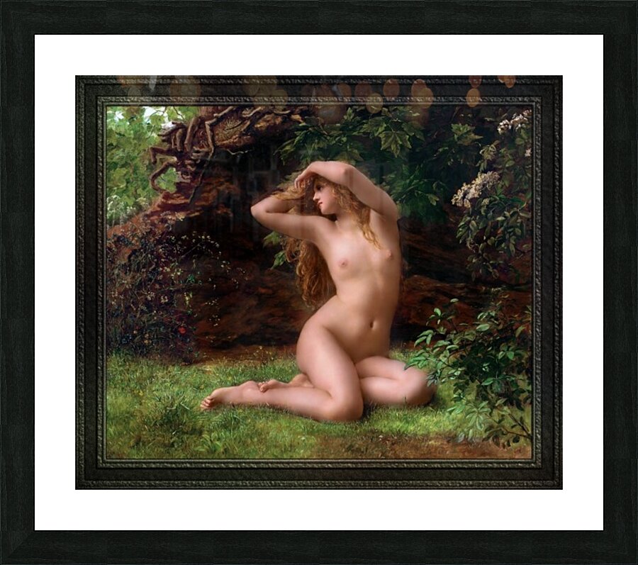 The First Awakening of Eve by Valentine Cameron Prinsep Picture Frame print