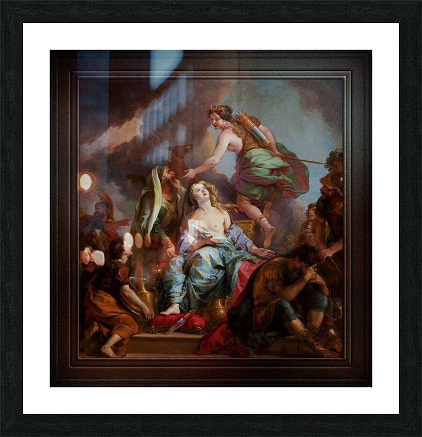 The Sacrifice of Iphigenia by Charles de La Fosse Classical Fine Art Reproduction Picture Frame print