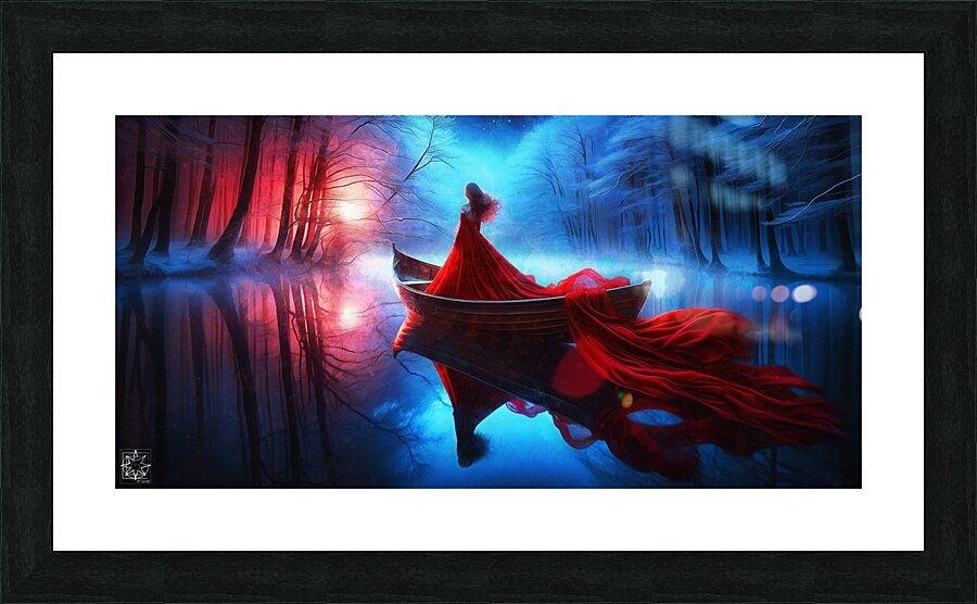 Traveler Picture Frame print