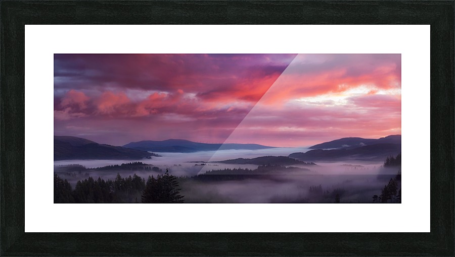landscape horizon Picture Frame print