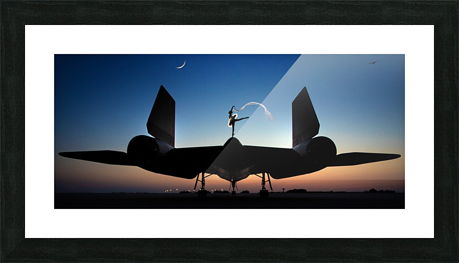 Area 71 Power and Grace Picture Frame print