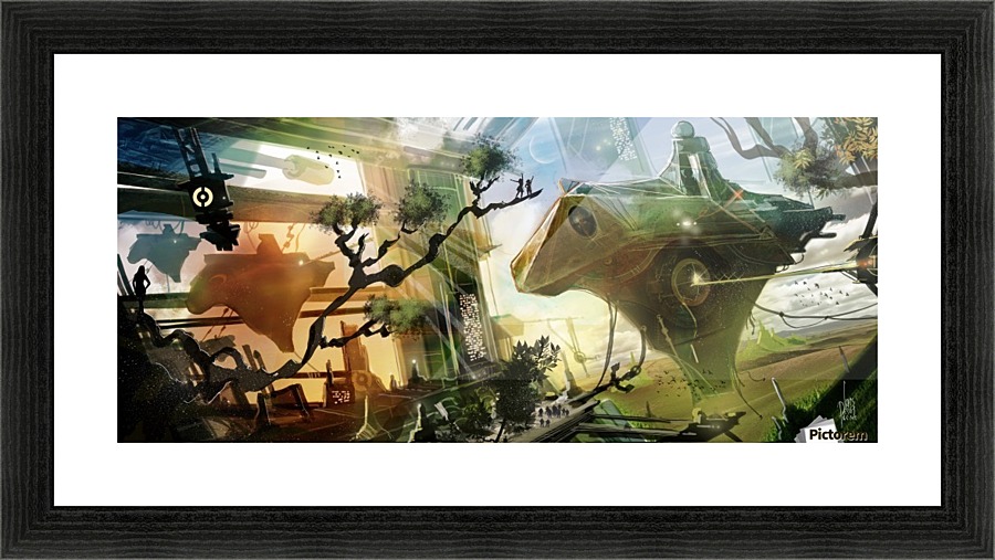 Docking Station Picture Frame print