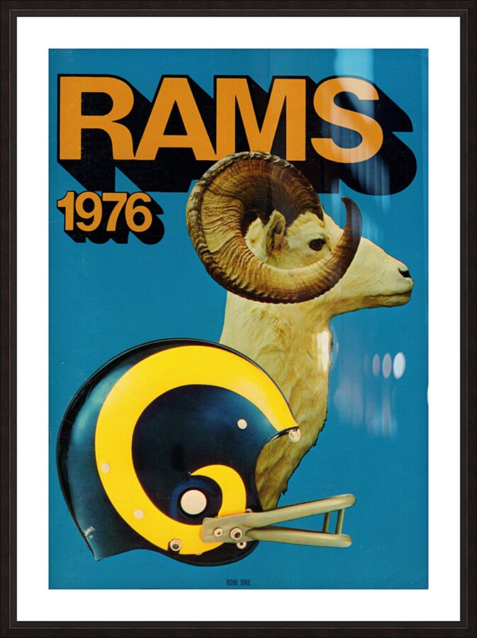 1976 Rams  Picture Frame print