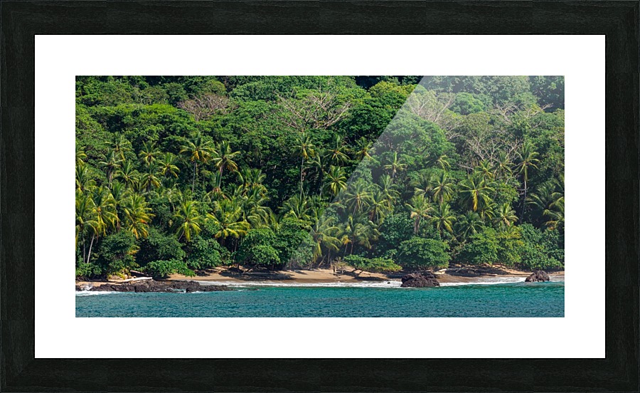 Costa Rica Beach Picture Frame print