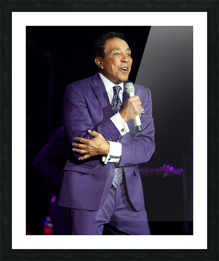 Smokey Robinson Picture Frame print