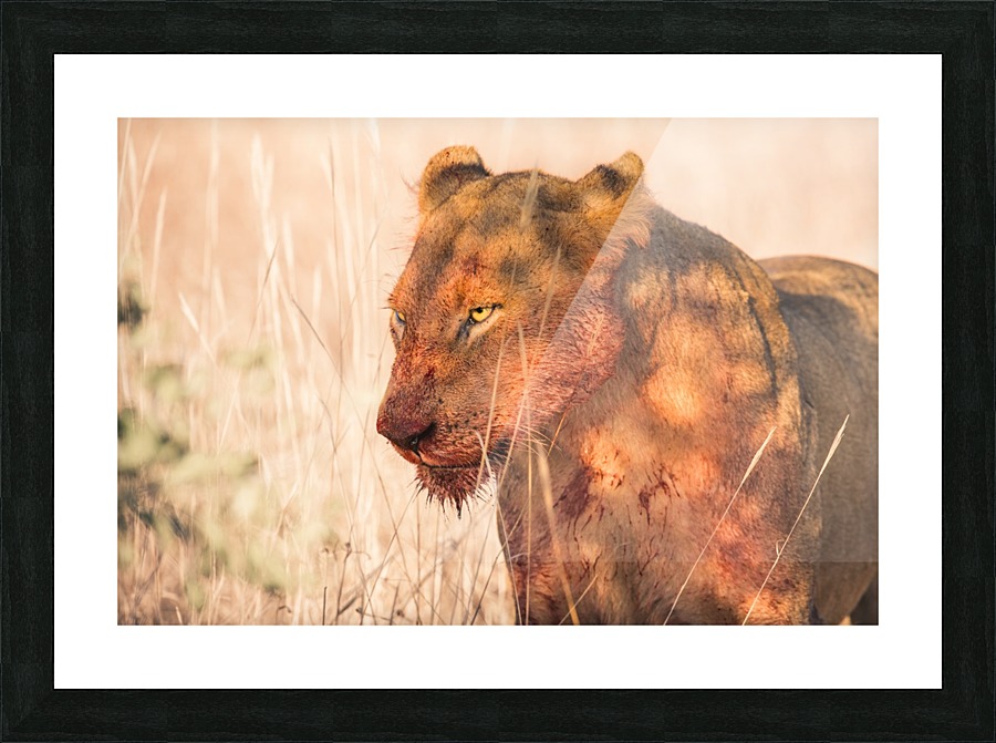 Hunter Picture Frame print