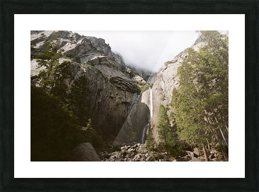 Yosemite Falls Picture Frame print