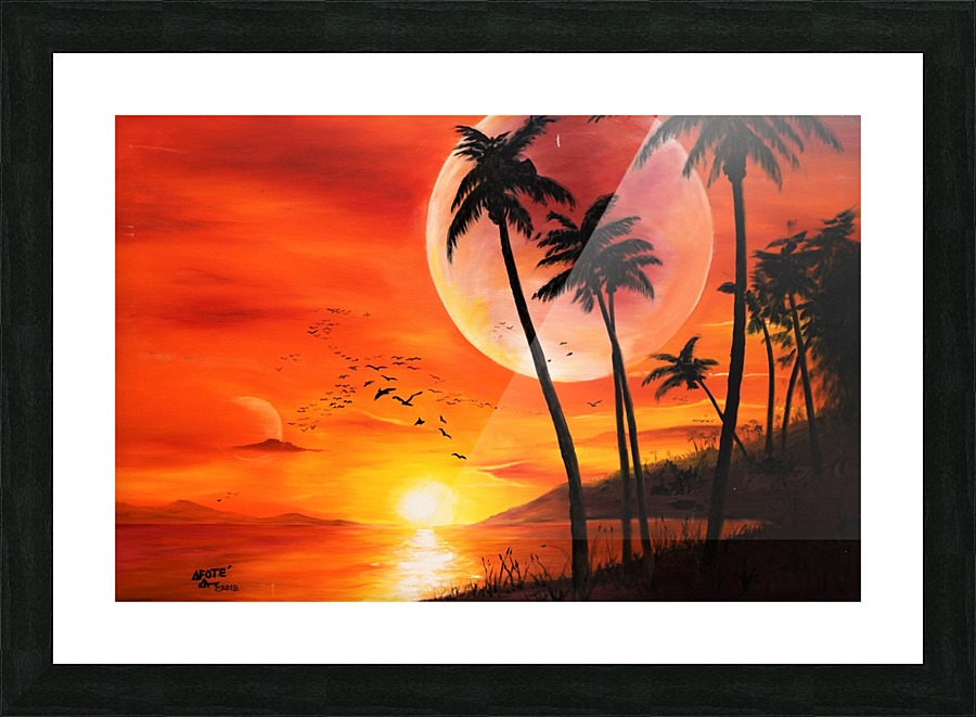 thriller Picture Frame print