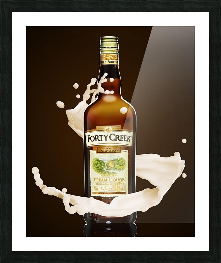 Forty Creek Bottle Picture Frame print