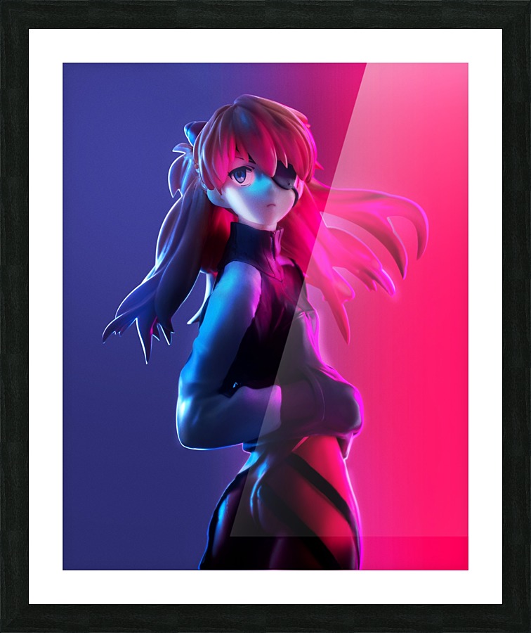 Asuka Langley Soryu Picture Frame print