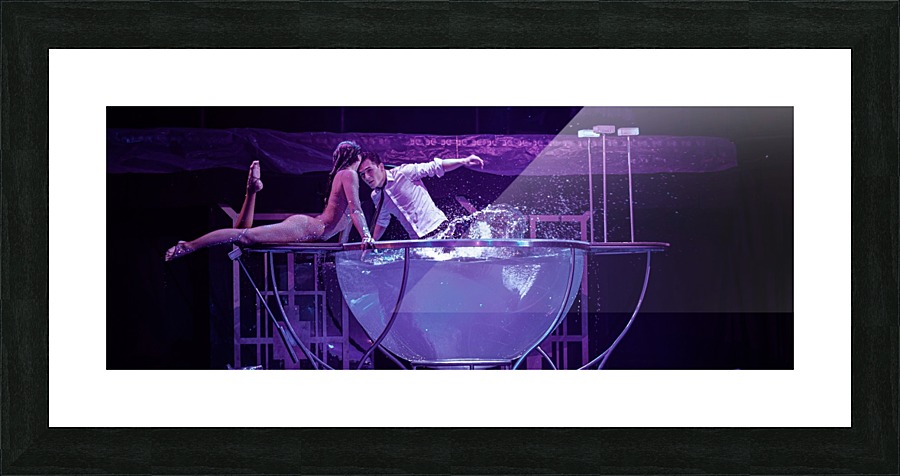 Glass Full Of Dance Picture Frame print