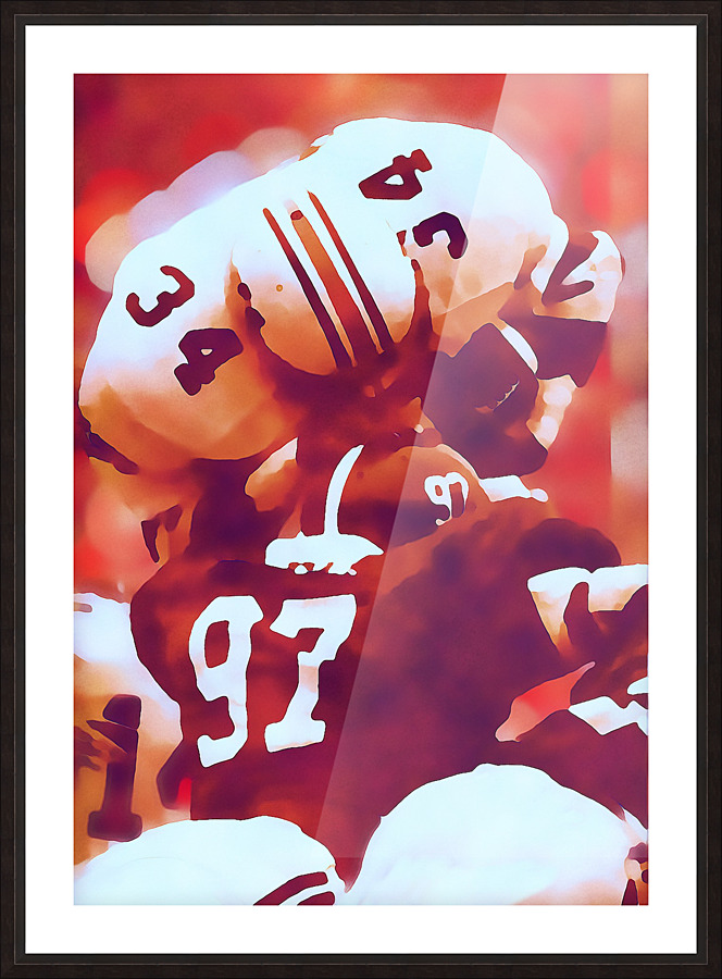 Over The Top Picture Frame print