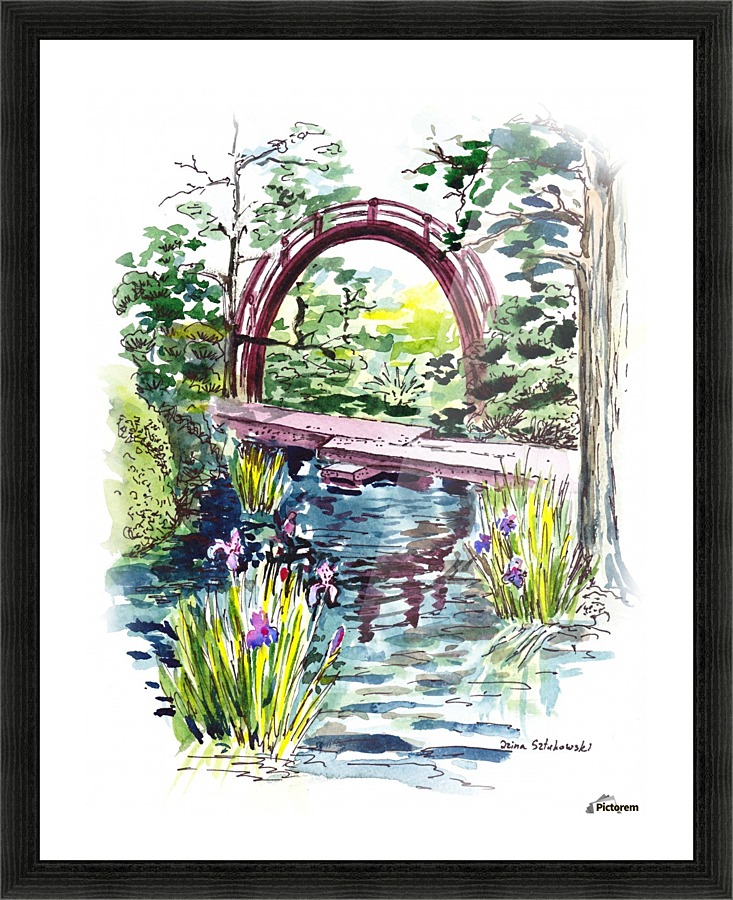 Japanese Tea Garden San Francisco Picture Frame print