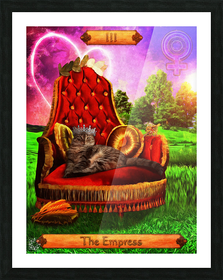 The Empress Picture Frame print