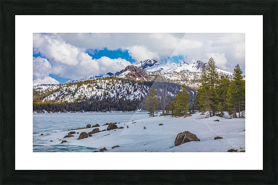 Caples Lake Picture Frame print