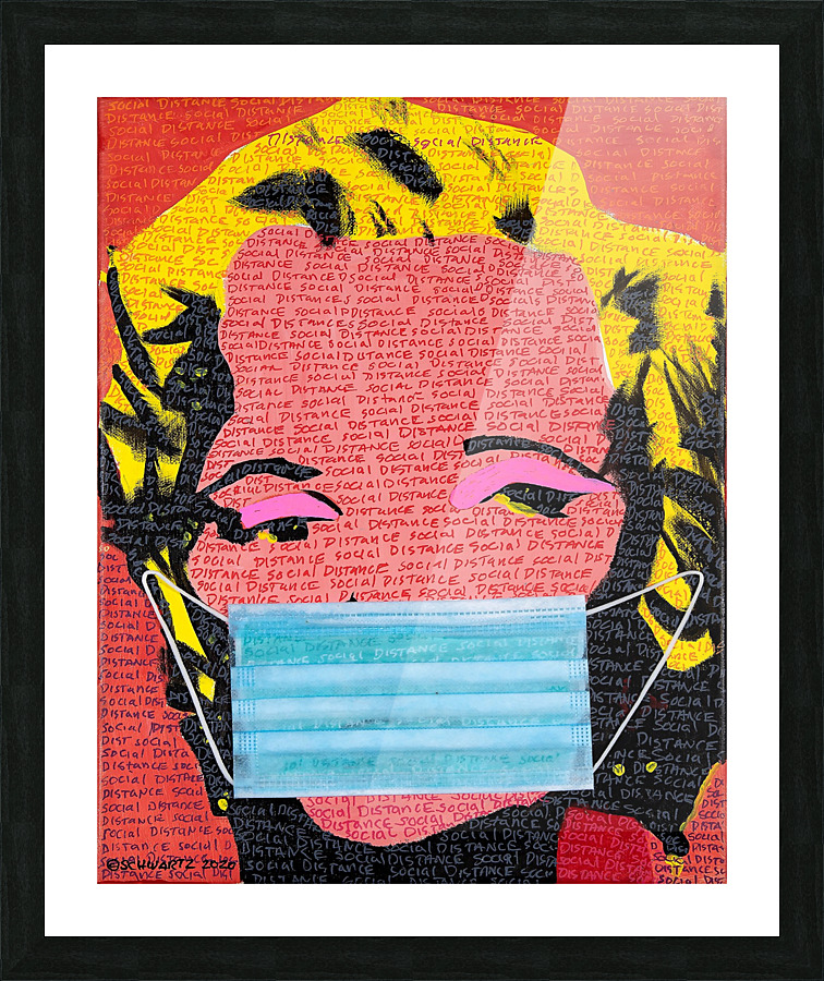 MARYLIN 19 Picture Frame print