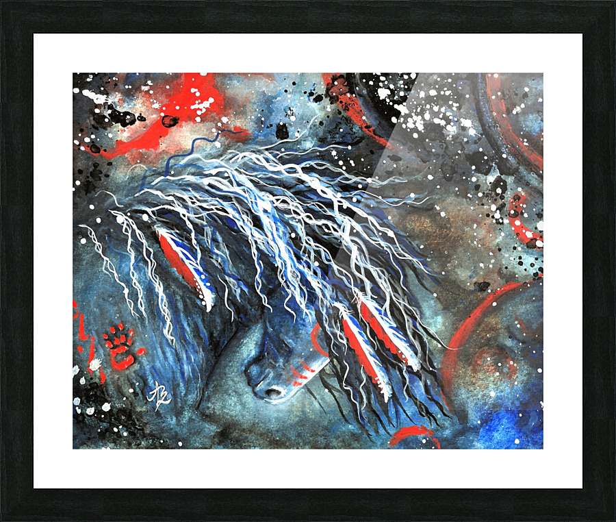 Majestic Horse Picture Frame print