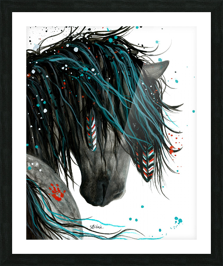 Spirit War Paint Pony  Framed Print Print
