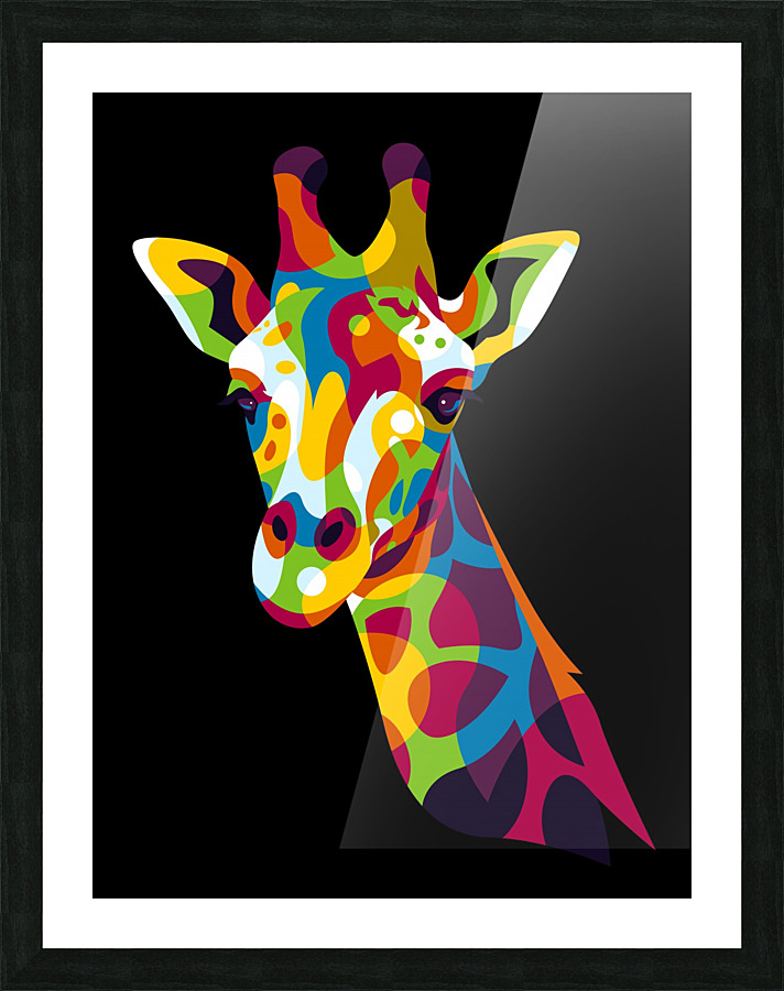 絵画 Girappy Toshi Yoshida, Early Morning, Edition 32/1200, Giraffes
