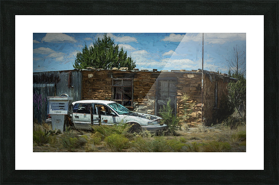 The Station is Closed Picture Frame print