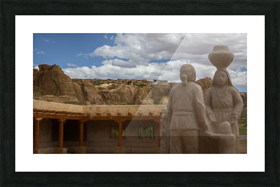 Acoma Pueblo - Abstract Picture Frame print