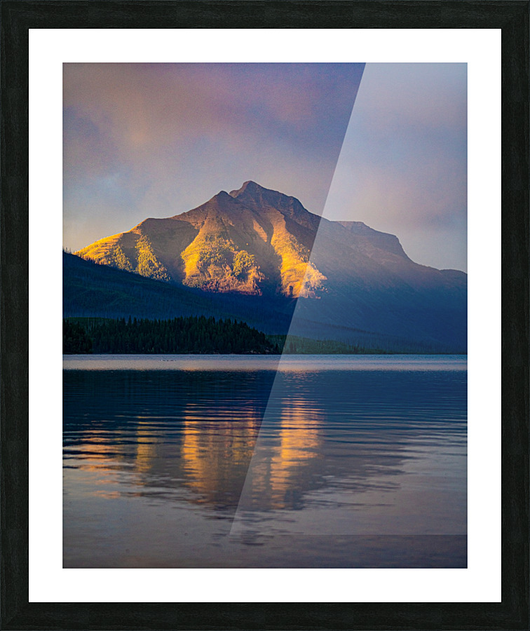 LakeMcDonald Picture Frame print
