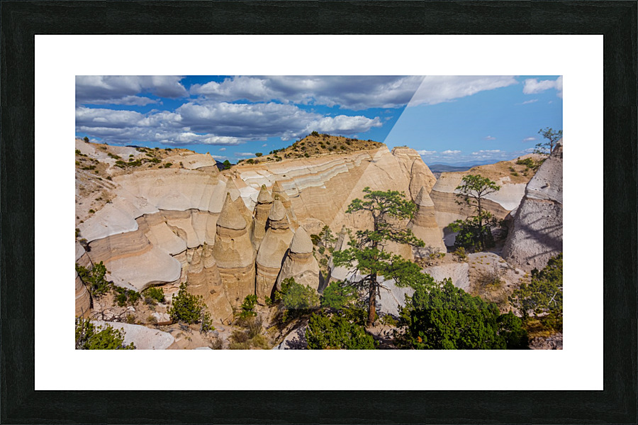 On Top Of The Tents Picture Frame print