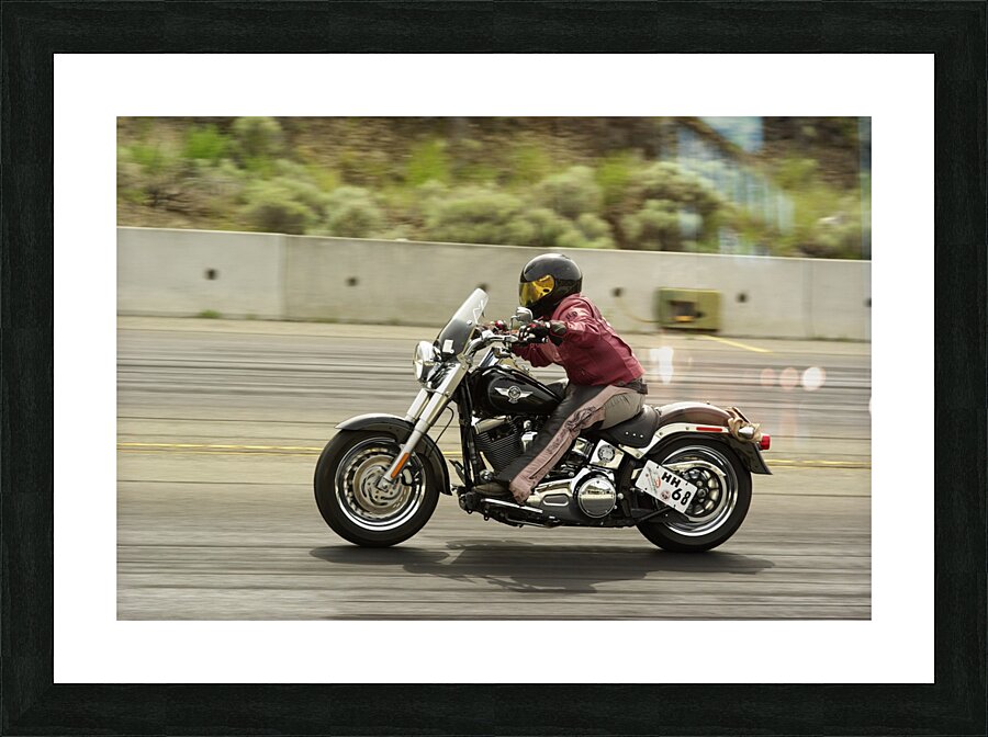 Hot Harley Picture Frame print