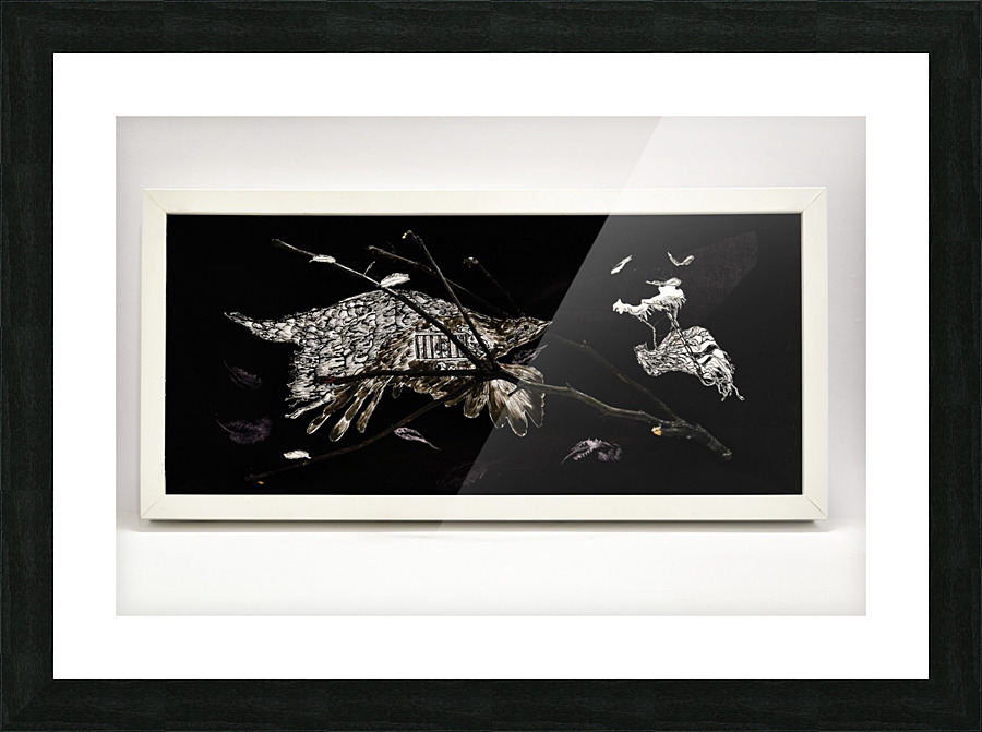 Birdofprey2 Picture Frame print