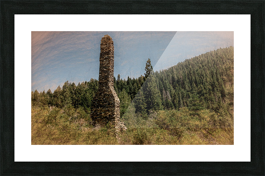 Lost Cabin Picture Frame print